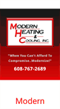 Mobile Screenshot of modernheatinginc.com